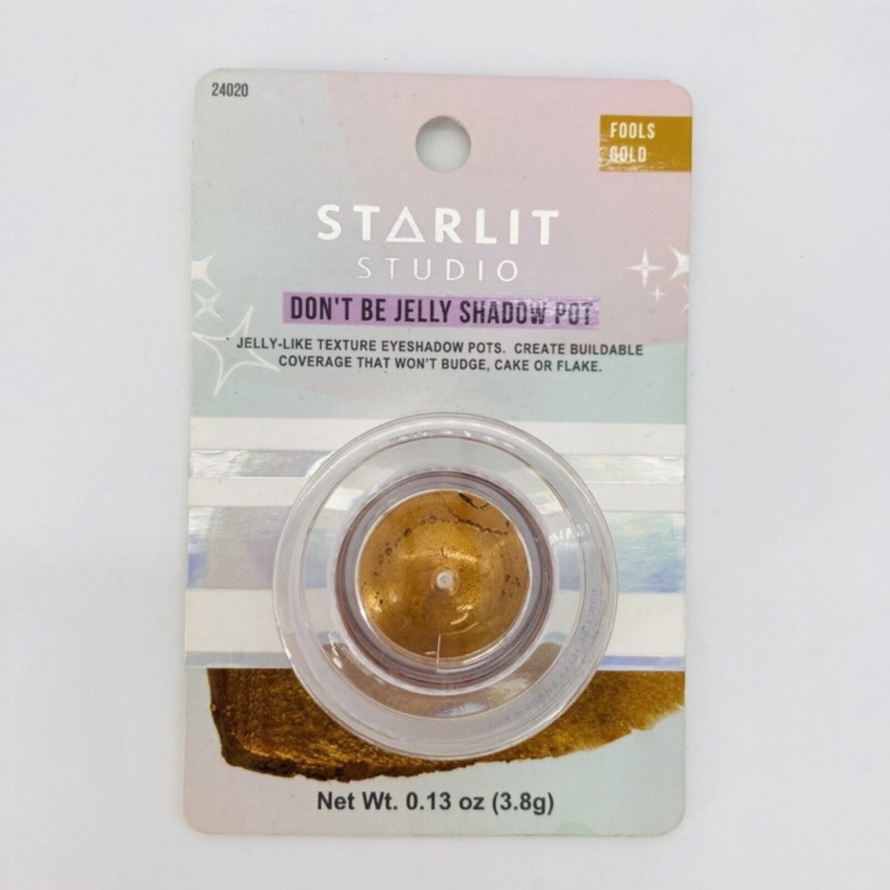 Starlit Studio Don’t Be Jelly Shadow Pot Fools Gold Eyeshadow Pot 0.13 Oz